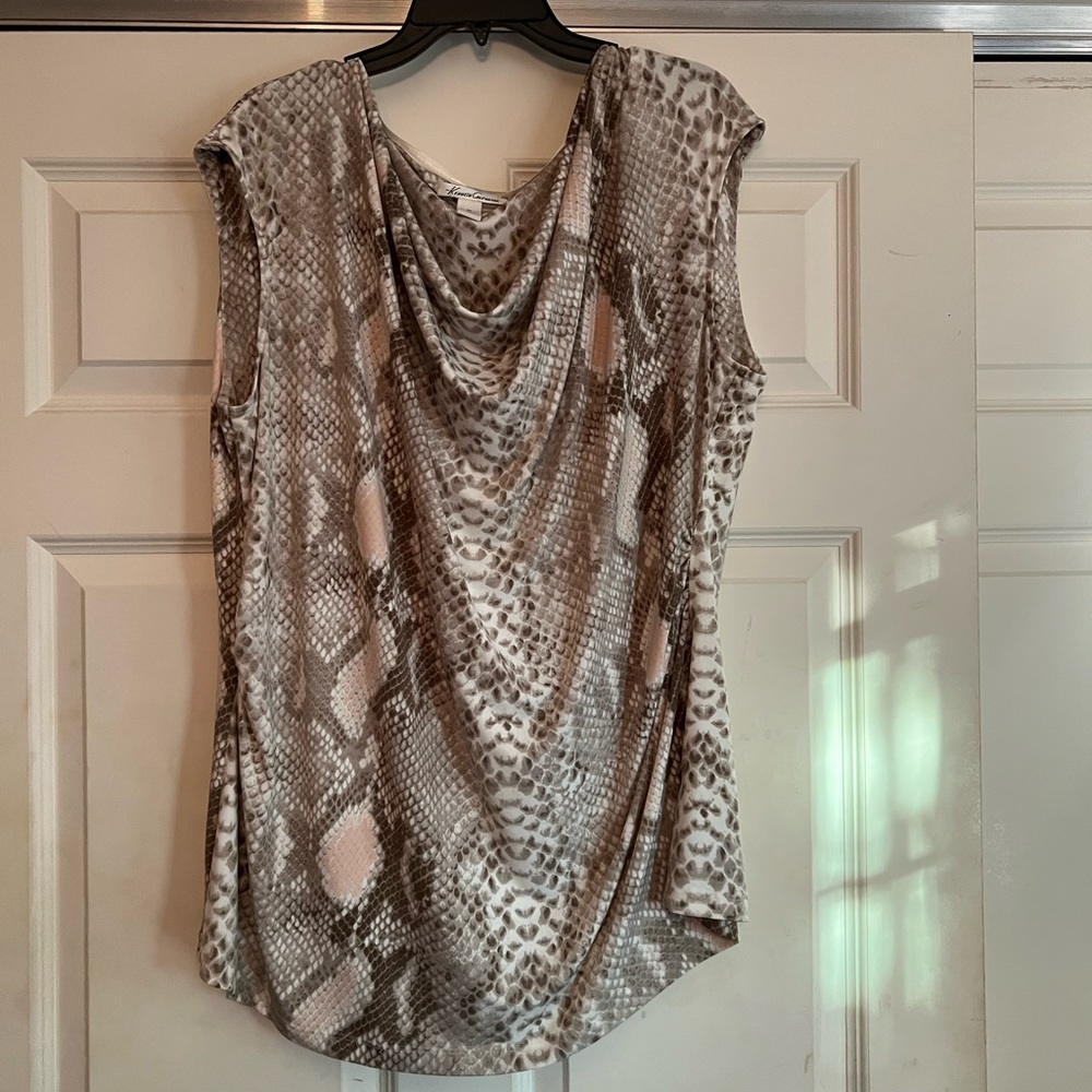 Kenneth Cole Tank Blouse Size 3X